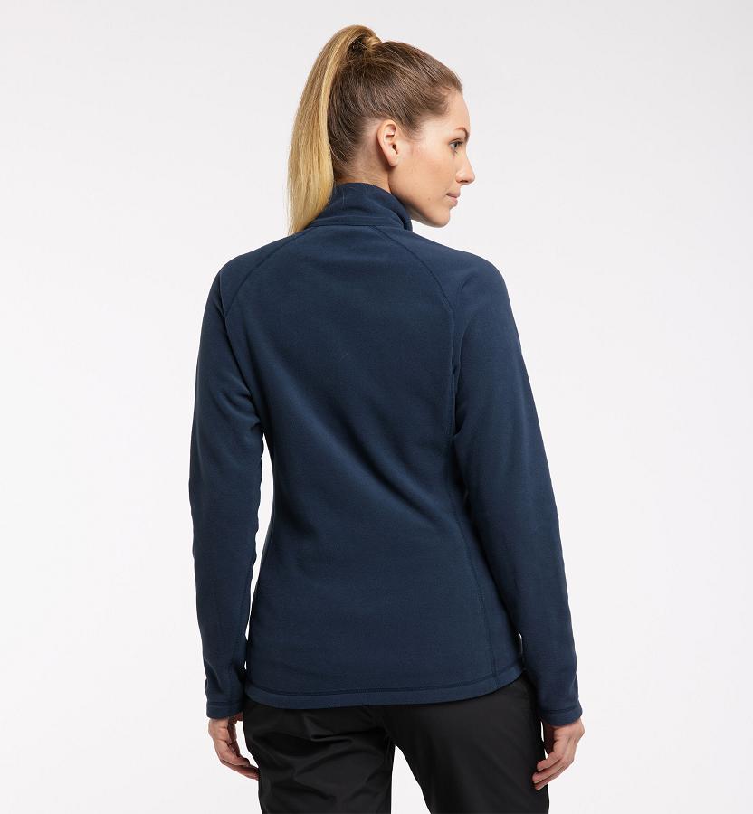 Haglöfs Womens Astro Fleece Dark Blue New Zealand 76985QLWY